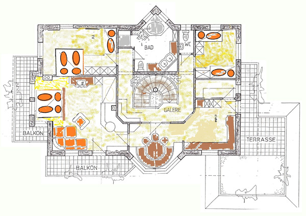 Layout Chalet ChiaraTop Floor Top 1